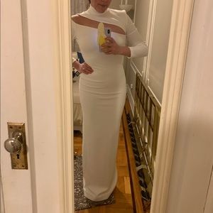 White winter dress new with tags - Solace London